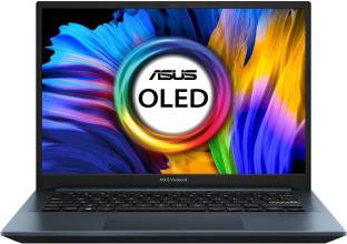 ASUS Vivobook Pro 14 OLED (2021) AMD Ryzen 7 Octa Core AMD R7-5800H - (16 GB/512 GB SSD/Windows 10 Home/4 GB Graphics/NVIDIA GeForce RTX RTX 3050/90 Hz) M3401QC-KM045TS Creator Laptop