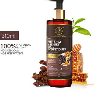 KHADI NATURAL Shikakai & Honey Hair Conditioner-Powered Botanics