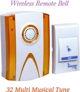 VSA Cordless Calling Remote Door Bell for Home/Office/Warehouse/Factories Wireless Wireless Door Chime