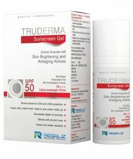 Truderma Sunscreen - SPF SPF50 PA+++ Regaliz SPF-50 Sunscreen Gel - SPF 50 PA+++ (50 g)