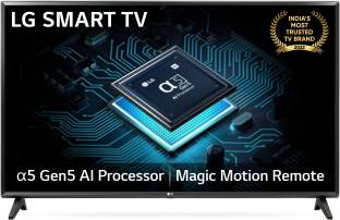 LG 80 cm (32 inch) HD Ready LED Smart WebOS TV 2022 Edition with Alpha5 Gen5 AI Processor | (Ceramic B...