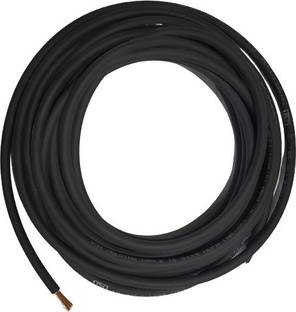 AROHANA 8 meter 16 SQMM welding cable ISI 100% copper heat proof HOFR for Inverter Welding Machine