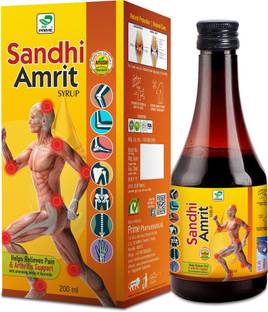 Prime Sandhi Amrit Ayurvedic Syrup - For Joint & Muscle Pain, Arthritis