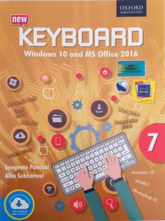 Oxford New Keyboard Window 10 Office 2016 Class-7