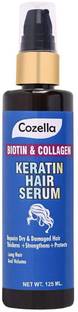 Cozella Biotin & Collagen Keratin Hair Serum Repairs Dry & Damaged Hair