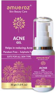 Amueroz Anti Acne gel, Soothes & Clears Pimple & Dark Spots –Retinol,Tea Tree Face Serum