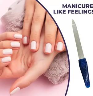CIELOS Standard Nail Filer For Manicure and Pedicure(Set of 1)( 12 cms long)