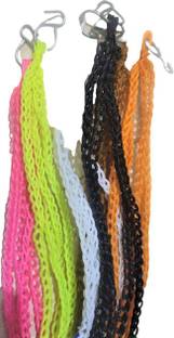 HOIVA Hanging plant holder ACK OF 5 MULTIPLE NYLON ROPE PLANT HANGING (65 CM) Plant Container Set
