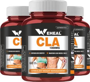 WEHEAL CLA 1000mg (Conjugated Linoleic Acid)-Natural Support, Weight loss