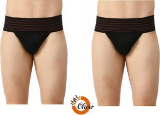 Oliver Cotton Supporter Back Covered Cup Pocket for Athelets & Sports Abdomen Support Supporter