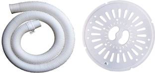 Ozonite Drain Pipe (1.5mtr) With Spin Dryer Cover (24.5cm) Combo For Washing Machine Washing Machine Outlet Hose
