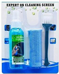 Zonkar 3 in 1 Screen Cleaning Set for PC, Laptops, Monitors, Mobiles, LCD, LED, TV for Computers, Gaming, Laptops, Mobiles