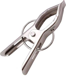 KUBER INDUSTRIES Stainless Steel Cloth Drying Pegs/Clips Set of 84 Pcs Stainless Steel Cloth Clips