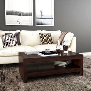 LOONART Solid Sheesham Wood Coffee Table For Living Room / Hotel / Cafe. Solid Wood Coffee Table