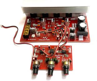 M V COLLECTION 1200 WATT PMPO AMPLIFIER BOARD WITH INBUILT BASS TREBLE BOARD HIGH QUALITY Electronic Components Electronic Hobby Kit