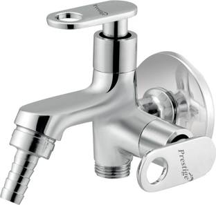 Prestige Max Nozzle Bib Cock 2 Way Twin Elbow Valve Faucet