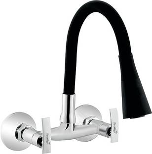 Prestige Soft Sink Mixer Flex Dual Black Kitchen Mixer Faucet
