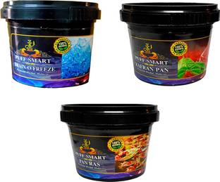Puff Smart Premium Herbal 100g Each Brain-O-Freezer, Zafran Pan, Pan Ras Hookah Flavor