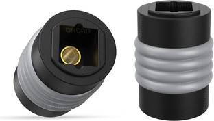 ONCRO toslink coupler extender female to female optical fiber cable joiner socket plug Wired Ethernet Lan Adapter compatible with Windows