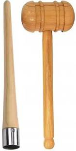 HHS SPORTS Wooden cricket bat Grip Cone With Bat Hammer Wooden Bat Mallet