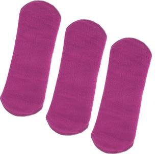 CareDone Pack of 3, reusable & washable sanitary cloth pad napkins. Sanitary Pad