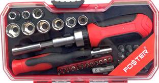 FOSTER FSK-040 Combination and Ratchet screwdriver kit Combination Screwdriver Set