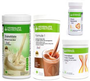 Herbalife Nutrition FORMULA1CHOCOLATE500PROTIEN200GAFRESHENERGY DRINK GINGER 50 G SHAKEMATE 500 G Energy Drink
