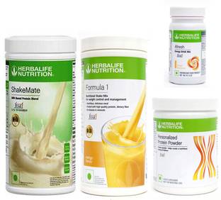 Herbalife Nutrition FORMULA1 MANGO 500PROTIEN200GAFRESHENERGY DRINK GINGER 50 G SHAKEMATE 500 G Energy Drink