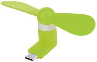 TECHGEAR 1 Mini Portable Type-C Mobile Phone Cooling Fan USB Fan