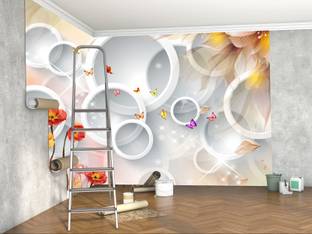 Print Panda Floral & Botanical Multicolor Wallpaper