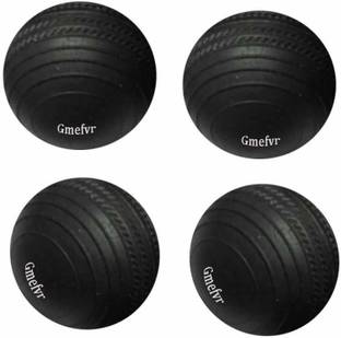 Gmefvr Black Gully Cricket Rubber Ball Imported Quality Cricket Rubber Ball