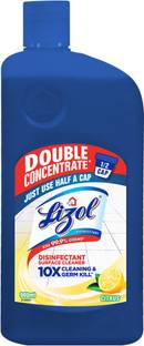 Lizol DOUBLE Concentrate Disinfectant Surface Cleaner Citrus