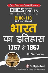 BHIC-110 History Of India From 1757-1857