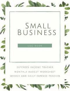 Small Business Logbook Expenses Income Tracker Monthly Budget Workshee