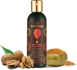 Manestream Fenusmooth Ayurvedic Hair Conditioner|Treat frizzy Hair with Fenugreek & Walnut