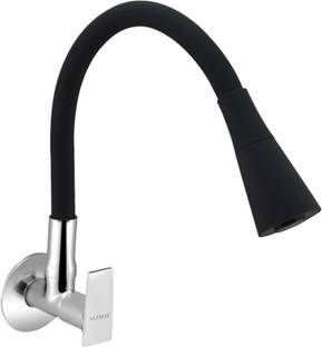 Prestige SPA Sink Cock Flex Dual Black Spout Faucet