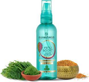 Manestream Fenuboost Serum for Chemically Treated & Damaged Hairs with Fenugreek & Moringa