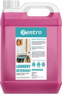 sentro Washing Machine Liquid Detergent pink 5000mL For Top Load And For Front Load Multi-Fragrance Liquid Detergent