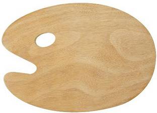 Prescent Wooden 1 Paint Wells Palettes