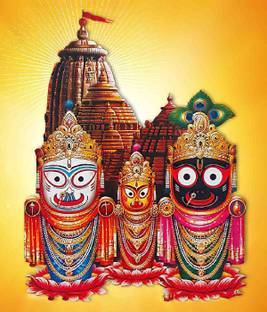 Self Adhesive UV Coated High Resolution Vinyl Print – Jai Jagannath Poster Fine Art Print