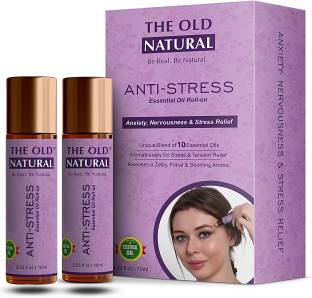 The Old Natural Anti Stress Roll on for Instant relief from Stress, Anxiety, Tension