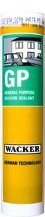 Buildingshop X Wacker GP Silicon Glue Sealant and Gap Filler Windows, Tiles ( GP, Black) Crack Filler