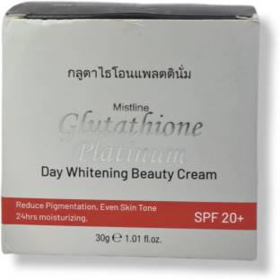 Mistline Glutathione Platinum Day whitening beauty Cream 30g