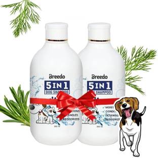 Breedo Allergy Relief, Anti-itching, Anti-dandruff, Conditioning, Flea and Tick Natural Dog Shampoo