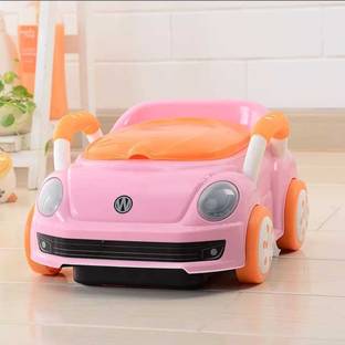 RIANZ Car Baby Potty Training Seat with Lid, potty seat for 1 + Year child, (Pink) Potty Seat
