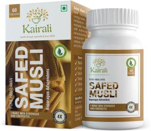 Kairali Safed Musli Capsules - Ayurvedic Medicine for Sexual Health, Men(60 Capsules)