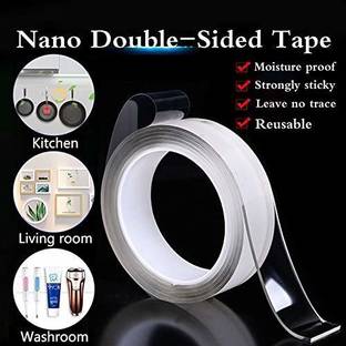 TRENDJOES Double Sided Desktop Dispenser Gel Tape Nano Double Side (Manual)