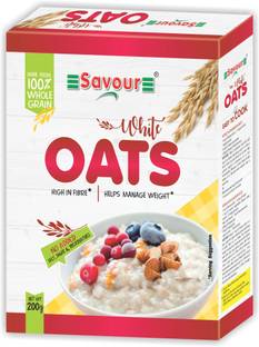Savour White Oats 200g Box x 4, Pack of 4 Box