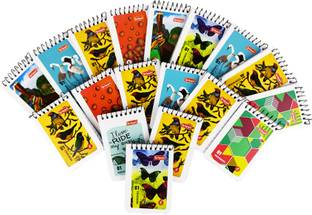 NEELGAGAN Spiral Note Pad No. 1, (9.0cm x 6.2cm) 160 Page (P-20) Pocket-size Diary Ruled 160 Pages