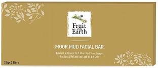 Modicare Fruit of The Earth Moor Mud Facial Bar Nutrient and Mineral (25g*4)